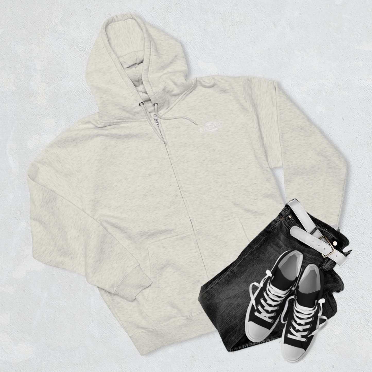 A2Z Diesel Holy Trinity Zip-up Hoodie