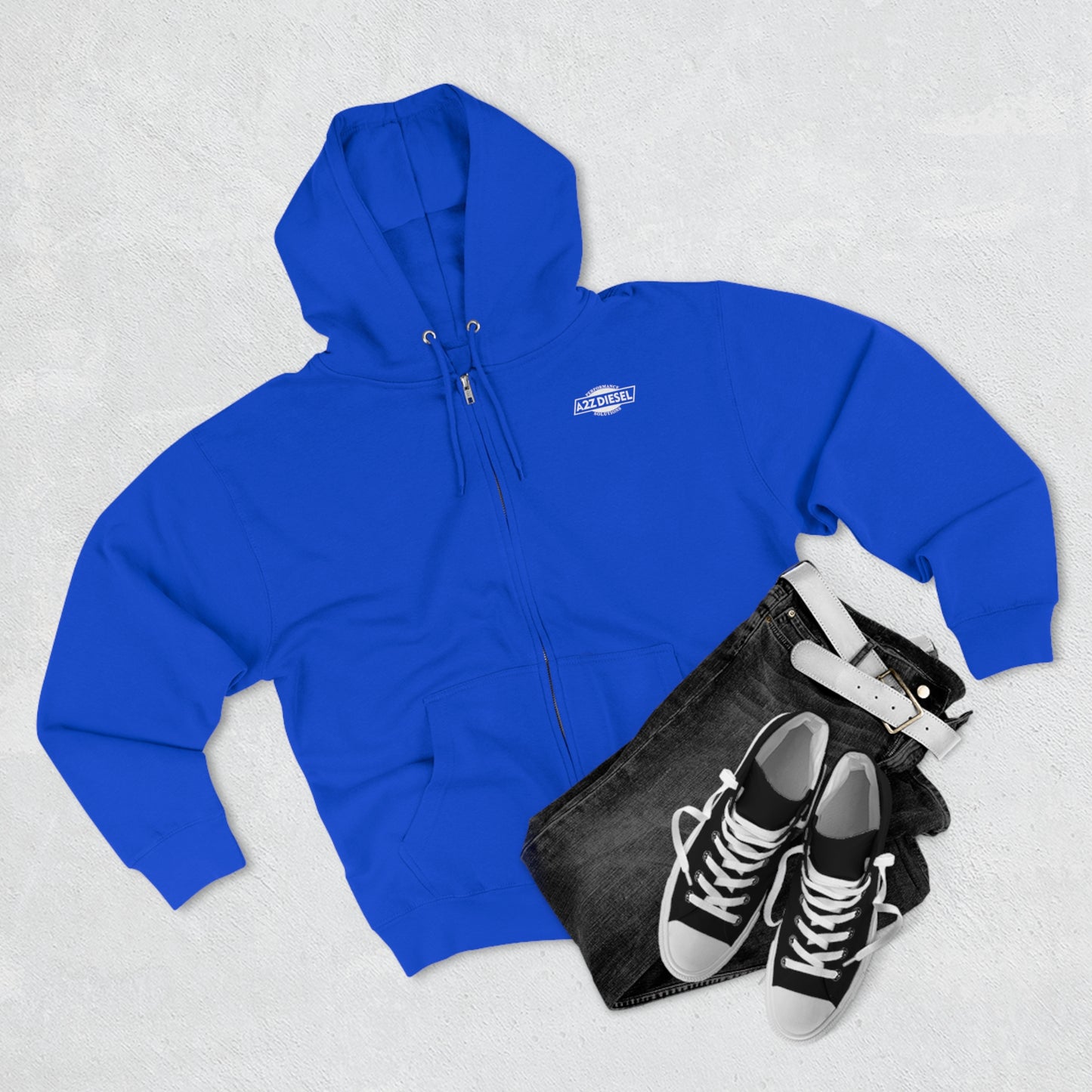 A2Z Diesel Holy Trinity Zip-up Hoodie