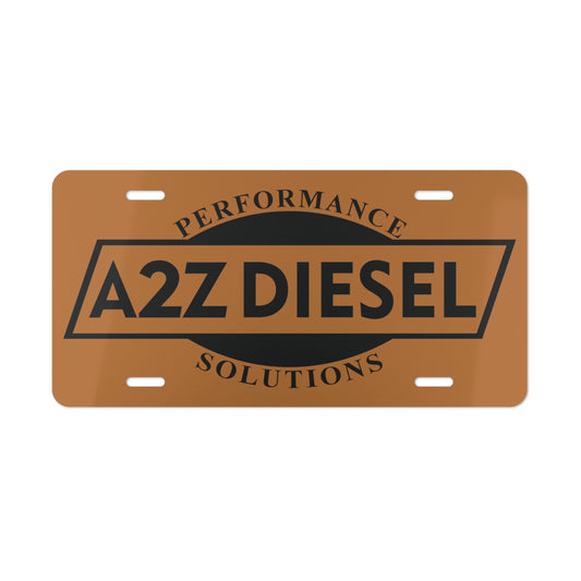 A2Z Diesel Copper Vanity Plate